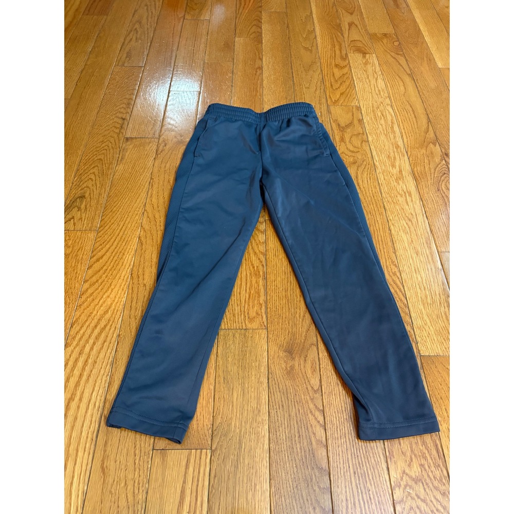 Tek Gear Boys Navy Blue Athletic Track Pants Zipper Ankle Size S 8